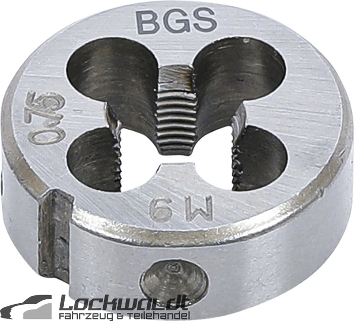 BGS technic Gewindeschneideisen M9x0.75x25mm