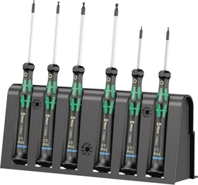 Wera Kraftform Micro 2052/6 Elektroniker Schraubendrehersatz, 6-tlg.