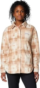 Columbia Benton Springs Fleece Hemd langarm camel brown/omblur (Damen)