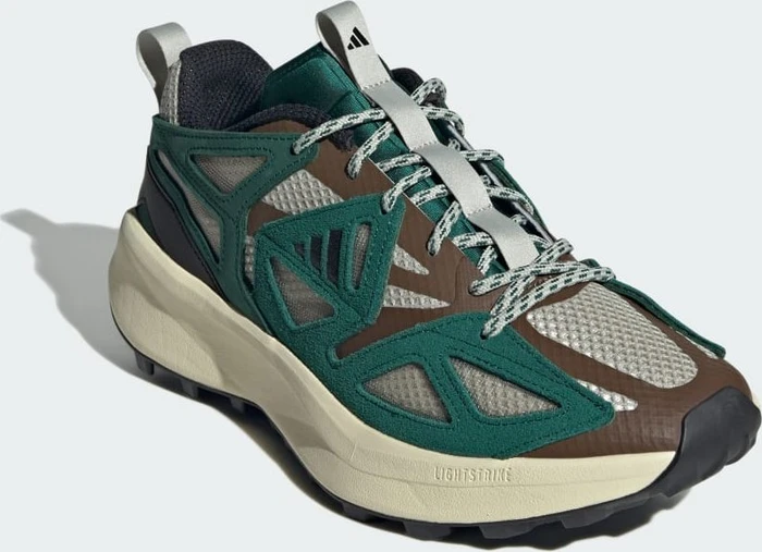 adidas Kantai Trail putty grey/core black/collegiate green (Herren)