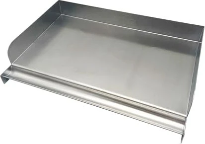 Grillfürst Edelstahl Plancha / Grillplatte / Teppanyaki Größe M