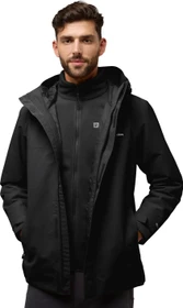 Jack Wolfskin Altenberg 3in1 Funktionsjacke schwarz (Herren)