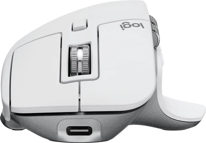 Logitech MX Master 3S for Mac Pale Grey, Logi Bolt, USB/Bluetooth