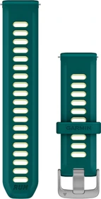 Garmin Schnellwechsel Ersatzarmband 20mm Silikon teal green/citron