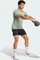 adidas Designed For Training Workout Funktionsshirt kurzarm silver green (Herren) Vorschaubild