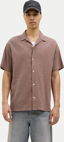 Jack & Jones Relaxed Fit Hawaii Hemd kurzarm deep taupe (Herren)