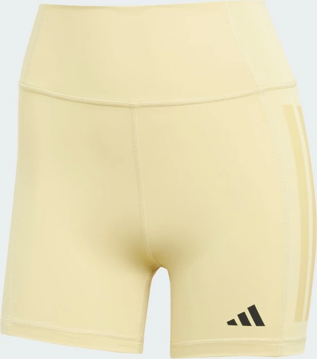 adidas Optime 3-Streifen Hose kurz powder yellow (Damen)