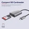 Trust Dalyx Kartenlesegerät aus Aluminium, silber, USB-C 3.0 [Stecker] Vorschaubild