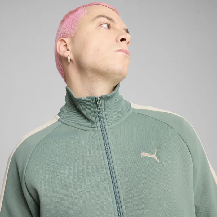Puma T7 Always On Trainingsjacke green moon (Herren)