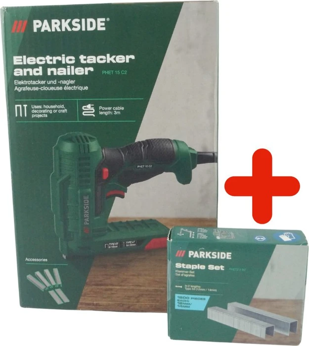 Parkside PHET 15 C2 Elektro-Tacker/Nagler