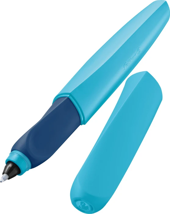 Pelikan Twist Tintenroller (Mine) fresh ocean, Rechts- und Linkshänder, Faltschachtel (910117) – Bild 3 von 4