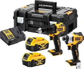 DeWalt DCK2062M2T Kombopack Akku-Maschinenset inkl. Koffer + 2 Akkus 4.0Ah