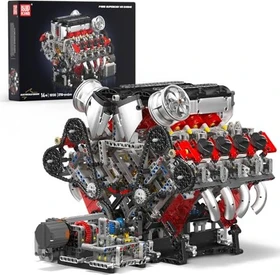 Mould King F488 V8 Engine