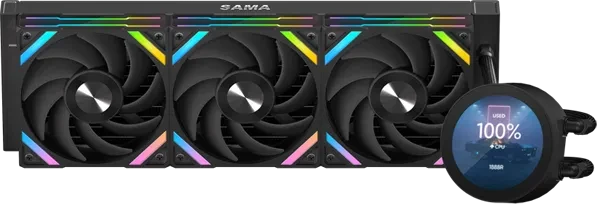 SAMA Q70 360BK, 360mm, schwarz