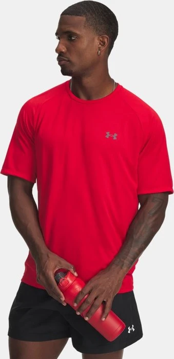 Under Armour Tech 2.0 Funktionsshirt kurzarm rot (Herren)