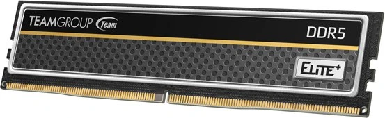 TeamGroup ELITE+ schwarz UDIMM 16GB, DDR5-5600, CL46-46-46-90, X8
