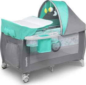 Lionelo Sven Plus 2in1 Reisebett turquoise