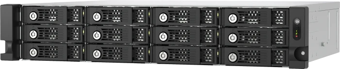 QNAP Rack Expansion Unit TL-R1200PES-RP, 2x Mini SAS HD, 2HE