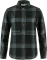 Fjällräven Singi Flannel Hemd langarm black/iron grey (Damen) Vorschaubild