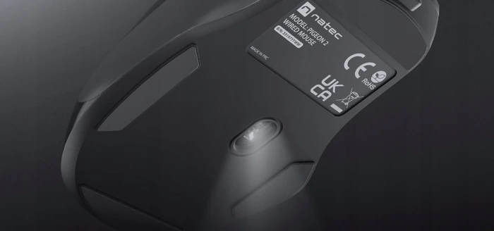 Natec Pigeon 2 Wired Mouse, USB