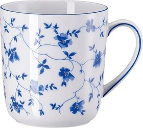 Rosenthal Form 1382 Blaublüten Becher mit Henkel 280ml