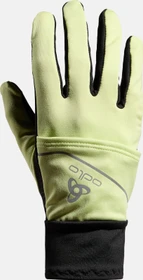 Odlo Intensity Cover Safety Light Handschuhe shadow lime