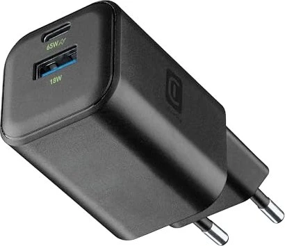 Cellularline Multipower 2-Port GaN 65W schwarz