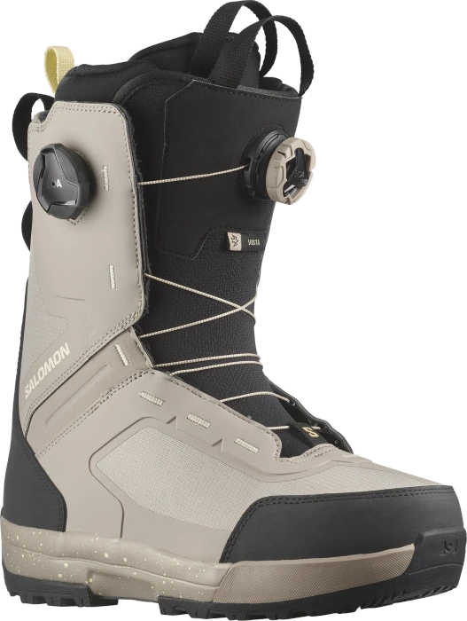 Salomon Vista Dual BOA Softboot vintage khaki/black/tender yellow (Damen) (Modell 2023/2024)