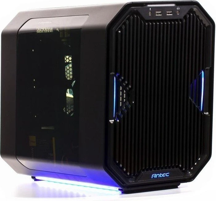 Antec Cube EK Water Blocks Edition, Acrylfenster, Mini-ITX