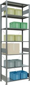 Schulte Lagertechnik Multiplus 150 Schwerlastregal 100x300x50cm verzinkt