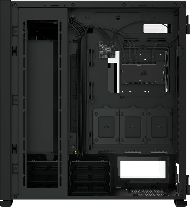 Corsair iCue 7000X RGB, schwarz, Glasfenster