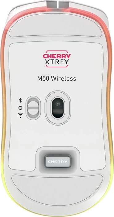 Cherry Xtrfy M50 Wireless weiß, USB/Bluetooth