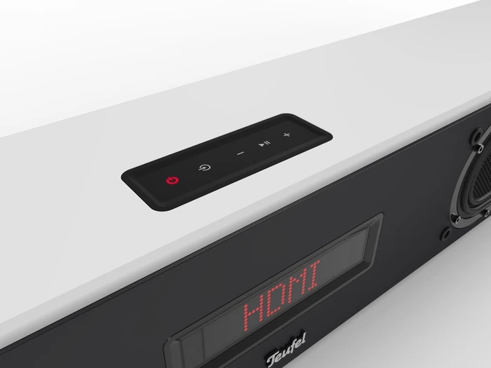 Teufel Cinebar Ultima Surround 4.0-Set weiß