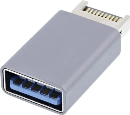 chenyang USB-Header-Adapter, USB 3.1, 10Gb/s, USB-A 3.1 [Buchse] auf USB-Header Key-A [Stecker], USB-Frontpanel Key-A/Typ-E Konverter
