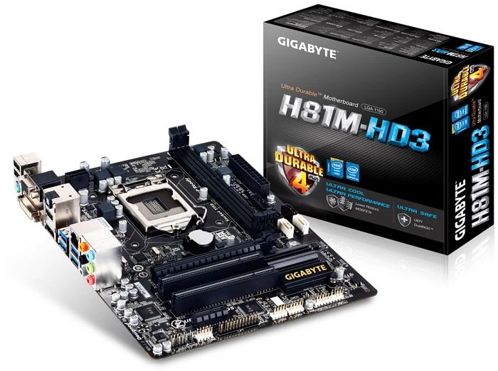 GIGABYTE GA-H81M-HD3 (Intel 1150)