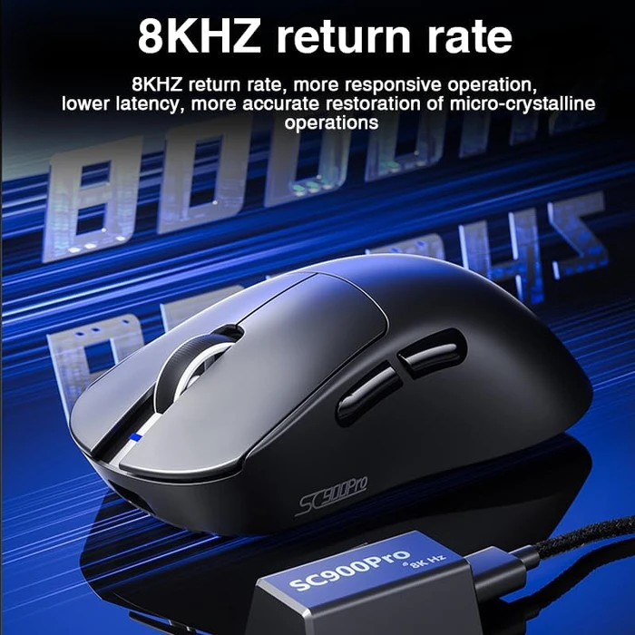 Aula SC900 Pro Gaming Mouse schwarz, USB/Bluetooth