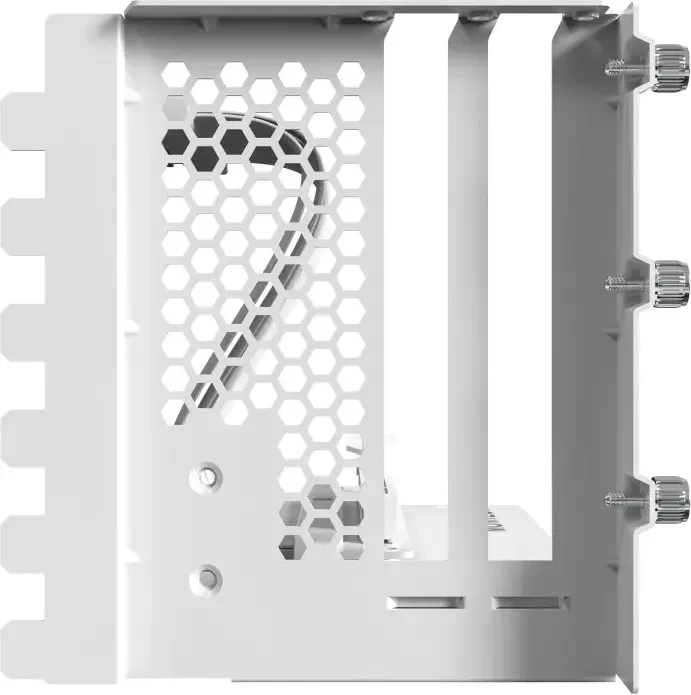 Montech Riser Card Vertical GPU Mounting Kit, gewinkelt, PCIe 5.0, 200mm, weiß