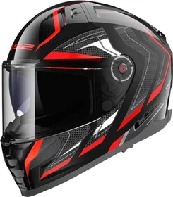 LS2 FF811 Vector II Alizer schwarz/rot