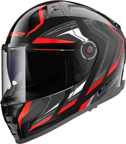 LS2 FF811 Vector II Alizer schwarz/rot