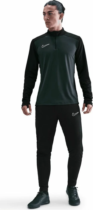 Nike Academy Dri-FIT Football 1/4-Zip Funktionsshirt langarm seaweed/black/limelight (Herren)