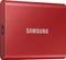 Samsung Portable SSD T7, rot, 500GB, USB-C 3.1 Vorschaubild
