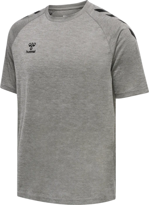 hummel Core XK Funktionsshirt kurzarm grey melange (Herren)