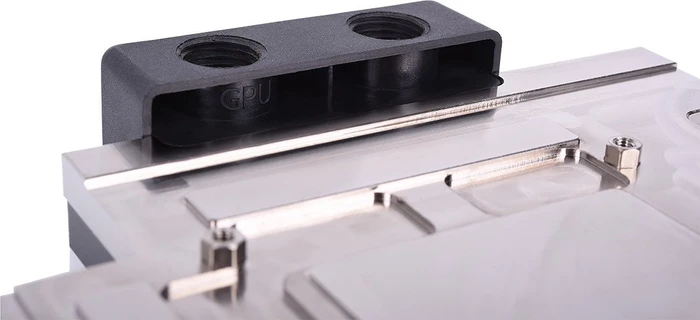 Alphacool Eisblock GPX-A Acetal AMD RX Vega M03 mit Backplate, schwarz