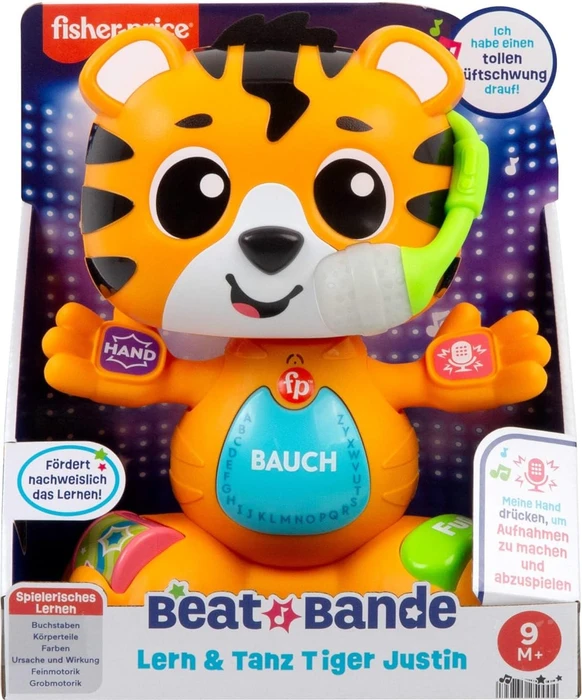 Mattel Fisher-Price Beat Bande Lern & Tanz Tiger Justin