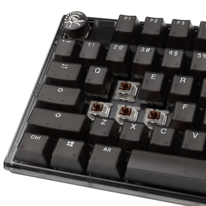 Ducky One 3, Aura Black, TKL, LEDs RGB, MX RGB BROWN, USB, US
