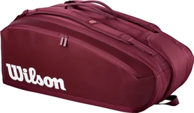 Wilson Defyer 15 Pack Tennistasche burgundy