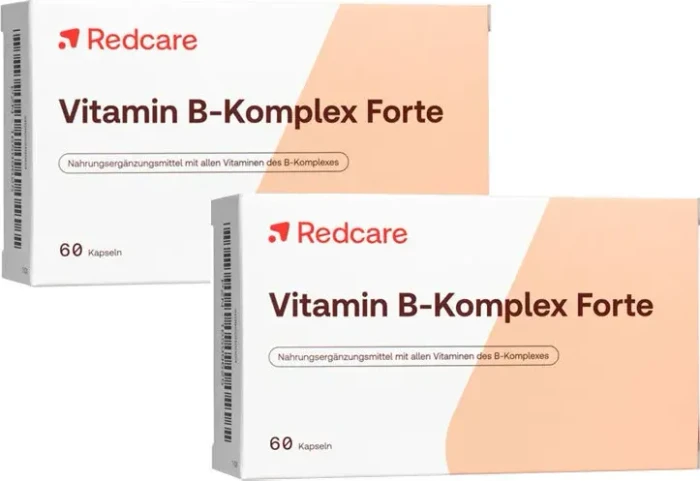 Redcare Vitamin B-Komplex Forte Kapseln, 120 Stück (2x 60 Stück)
