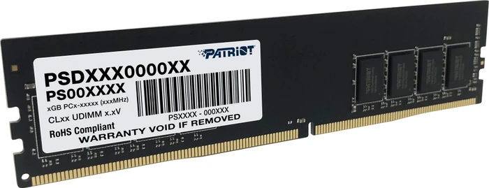 Patriot Signature Line UDIMM 8GB, DDR4-3200, CL22-22-22-52