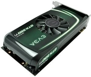 EVGA GeForce GTX 550 Ti Superclocked, 1GB GDDR5, 2x DVI, Mini HDMI