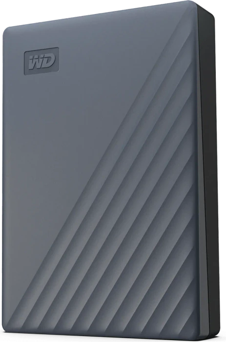 Western Digital WD My Passport, grau, 5TB, USB 3.0 Micro-B